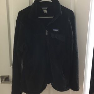 Patagonia Super Soft Black Fleece - Women's Large
